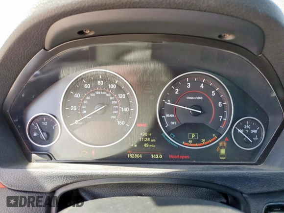 2013 BMW 3 Series 335i with VIN WBA3A9C56DF477134, listed as a Copart auction lot 66223355 with 162,804 mi miles and Clean title. Bid and sale history available at DreamBid. Image 9.