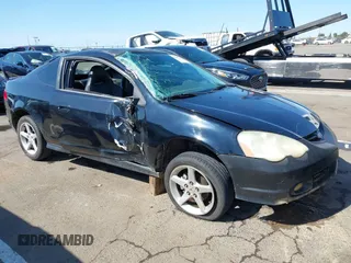 2002 Acura RSX Auto with VIN JH4DC54892C805436, listed as a IAAI auction lot 41765531 with 427,797 mi miles. Bid and sale history available at carsss.com. Image 1.