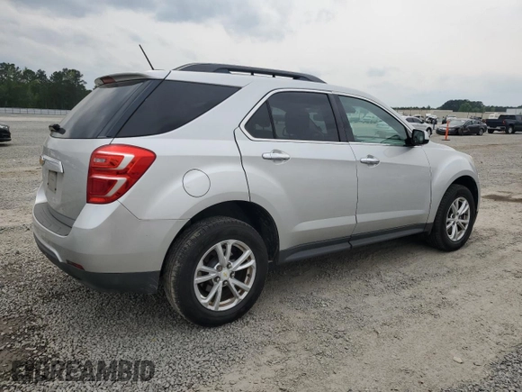 2017 Chevrolet Equinox LT with VIN 2GNALCEK0H1500481, listed as a Copart auction lot 52915195 with 129,023 mi miles and Salvage Title. Bid and sale history available at DreamBid. Image 3.