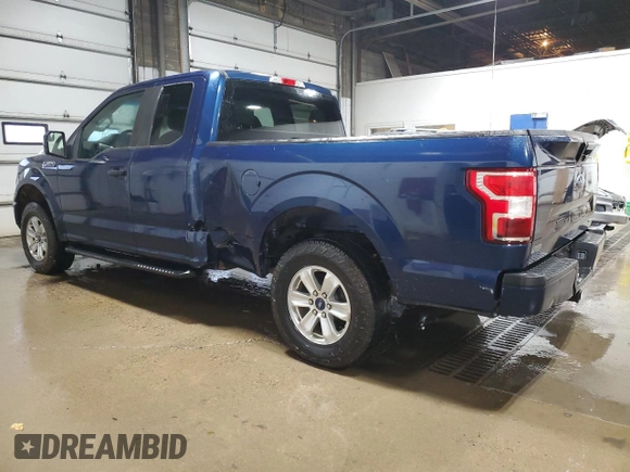 2018 Ford F-150 XL with VIN 1FTEX1EPXJKF78495, listed as a Copart auction lot 53759395 with 141,783 mi miles and Clean Title. Bid and sale history available at carsss.com. Image 2.