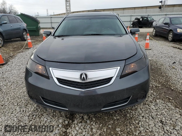 2012 Acura TL Tech Auto with VIN 19UUA9F58CA002553, listed as a Copart auction lot 46411715 with 134,007 mi miles and Salvage Title. Bid and sale history available at carsss.com. Image 5.