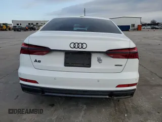 2021 Audi A6 Premium Plus with VIN WAUL2AF22MN058042, listed as a Copart auction lot 43422035 with 77,227 mi miles and Salvage Title. Bid and sale history available at carsss.com. Image 6.