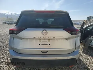 2025 Nissan Rogue SV with VIN 5N1BT3BA4SC808162, listed as a Copart auction lot 54365295 with 2,708 mi miles and Clean Title. Bid and sale history available at DreamBid. Image 6.