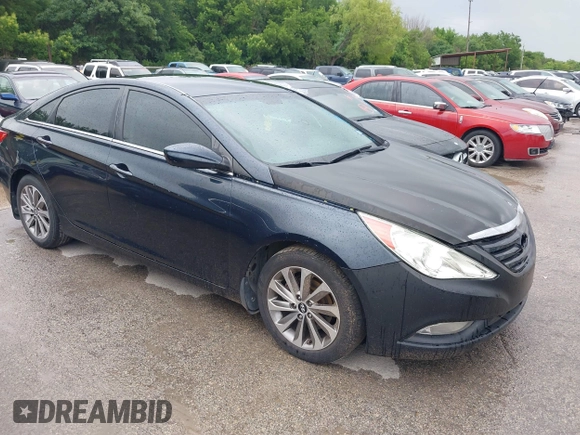 2013 Hyundai Sonata GLS with VIN 5NPEB4AC3DH504969, listed as a IAAI auction lot 42184048 with 153,702 mi miles and . Bid and sale history available at carsss.com. Image 1.