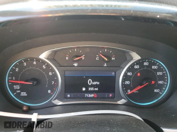 2020 Chevrolet Traverse LT Cloth z VIN 1GNERGKW3LJ161292, wystawiony jako Copart lot #50519275 z przebiegiem 71 369 mil mil oraz Szkoda całkowita • Salvage title. Historia ofert i sprzedaży dostępna na DreamBid. Obrazek 9.