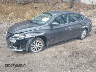 2019 Nissan Sentra S with VIN 3N1AB7AP0KY395408, listed as a IAAI auction lot 42003152 with 38,681 mi miles and . Bid and sale history available at DreamBid. Image 2.