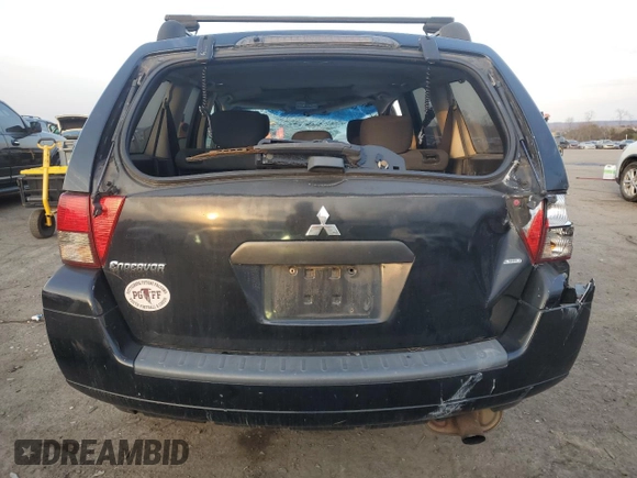 2006 Mitsubishi Endeavor LS with VIN 4A4MN21S86E038496, listed as a Copart auction lot 48854035 with 181,254 mi miles and Salvage Title. Bid and sale history available at carsss.com. Image 6.