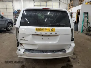 2020 Dodge Grand Caravan SE with VIN 2C4RDGBG0LR196885, listed as a Copart auction lot 43585545 with 124,942 mi miles and Salvage Title. Bid and sale history available at DreamBid. Image 6.