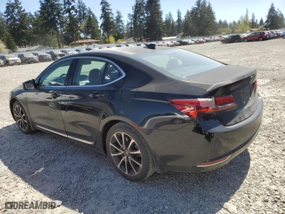 2016 Acura TLX V6 Tech with VIN 19UUB2F57GA004076, listed as a Copart auction lot 53543055 with 35,328 mi miles and Salvage Title. Bid and sale history available at carsss.com. Image 2.