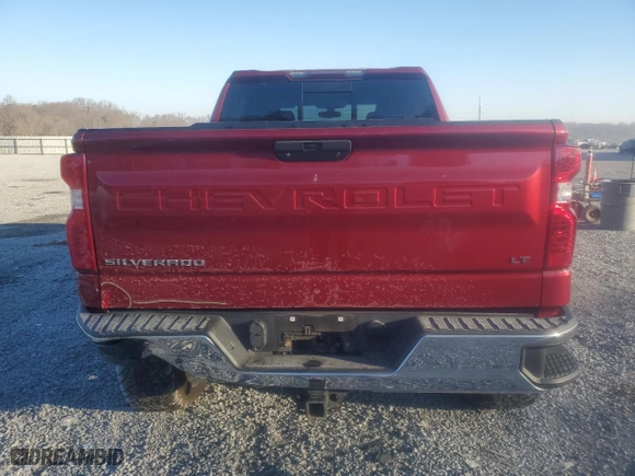 2019 Chevrolet Silverado 1500 LT with VIN 1GCUYDED2KZ278748, listed as a Copart auction lot 42137625 with 48,004 mi miles and Salvage Title. Bid and sale history available at carsss.com. Image 6.