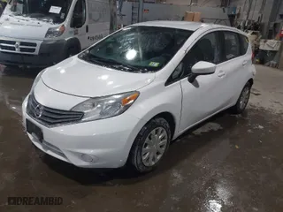 2015 Nissan Versa Note S with VIN 3N1CE2CP1FL427558, listed as a IAAI auction lot 41582537 with 184,663 mi miles. Bid and sale history available at carsss.com. Image 2.