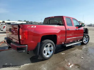 2018 Chevrolet Silverado 1500 LTZ with VIN 1GCVKSEC7JZ217380, listed as a Copart auction lot 43614935 with 0 mi miles and Salvage Title. Bid and sale history available at carsss.com. Image 3.