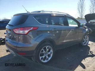 2013 Ford Escape Titanium with VIN 1FMCU9J92DUD43843, listed as a Copart auction lot 49061945 with 153,068 mi miles and Clean title. Bid and sale history available at DreamBid. Image 3.