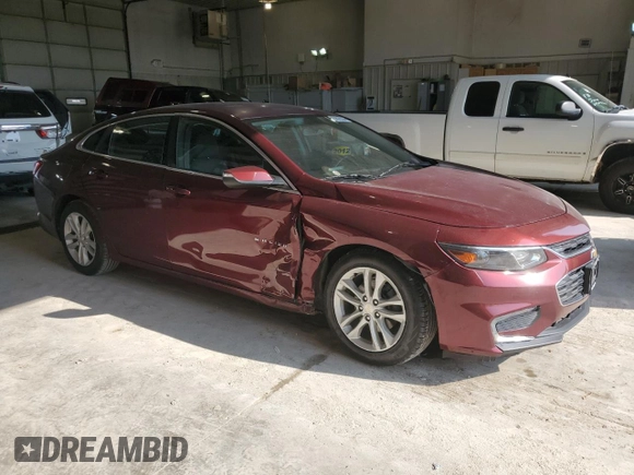 2016 Chevrolet Malibu LT with VIN 1G1ZE5STXGF263173, listed as a Copart auction lot 68626534 with 147,914 mi miles and Salvage Title. Bid and sale history available at carsss.com. Image 4.