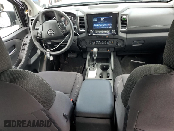2024 Nissan Frontier SV with VIN 1N6ED1EJ3RN671192, listed as a Copart auction lot 59672385 with 1,179 mi miles and Non repairable. Bid and sale history available at DreamBid. Image 8.