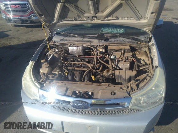 2008 Ford Focus SE with VIN 1FAHP35N78W181598, listed as a IAAI auction lot 41789881 with 95,887 mi miles and . Bid and sale history available at DreamBid. Image 10.