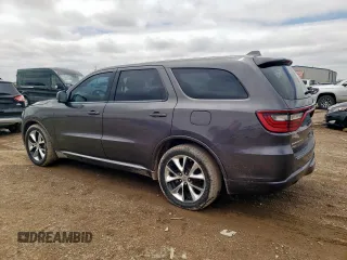 2014 Dodge Durango R/T with VIN 1C4SDJCT5EC594213, listed as a Copart auction lot 59117975 with 160,029 mi miles and Clean title. Bid and sale history available at DreamBid. Image 2.