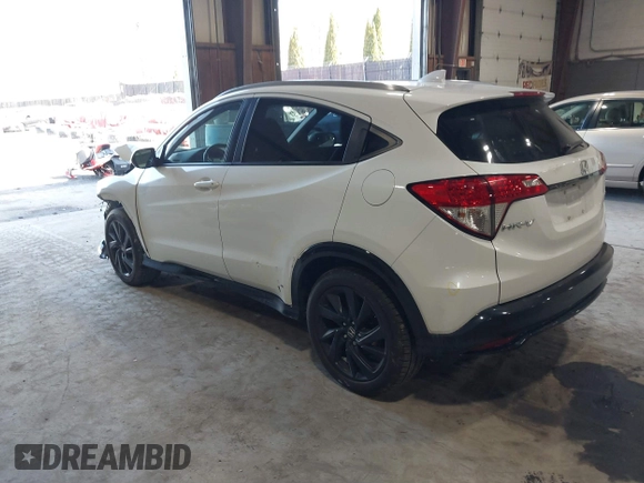 2022 Honda HR-V Sport with VIN 3CZRU6H12NM753653, listed as a IAAI auction lot 41813962 with 74,856 mi miles. Bid and sale history available at carsss.com. Image 3.