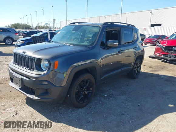 2016 Jeep Renegade Latitude with VIN ZACCJBBT0GPE12727, listed as a IAAI auction lot 41722294 with 114,561 mi miles and . Bid and sale history available at DreamBid. Image 19.