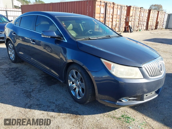 2013 Buick LaCrosse Premium 1 with VIN 1G4GF5E3XDF232021, listed as a IAAI auction lot 41390590 with 169,458 mi miles and . Bid and sale history available at DreamBid. Image 1.