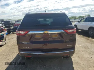 2018 Chevrolet Traverse Premier z VIN 1GNERKKW3JJ127918, wystawiony jako Copart lot #55438525 z przebiegiem 134 336 mil mil oraz Szkoda całkowita • Salvage title. Historia ofert i sprzedaży dostępna na DreamBid. Obrazek 6.