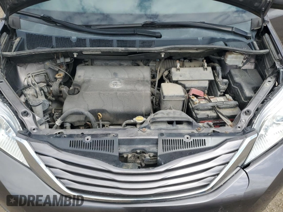 2015 Toyota Sienna LE with VIN 5TDJK3DC7FS121635, listed as a Copart auction lot 55999945 with 139,642 mi miles and Salvage title. Bid and sale history available at DreamBid. Image 12.