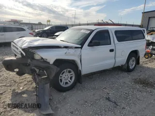 2003 Dodge Dakota with VIN 1D7FL16XX3S353971, listed as a Copart auction lot 77018554 with 0 mi miles and Salvage Title. Bid and sale history available at carsss.com. Image 1.