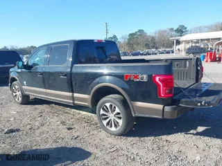 2017 Ford F-150 XL with VIN 1FTFW1EG2HFB08083, listed as a IAAI auction lot 41688115 with 140,821 mi miles. Bid and sale history available at carsss.com. Image 3.