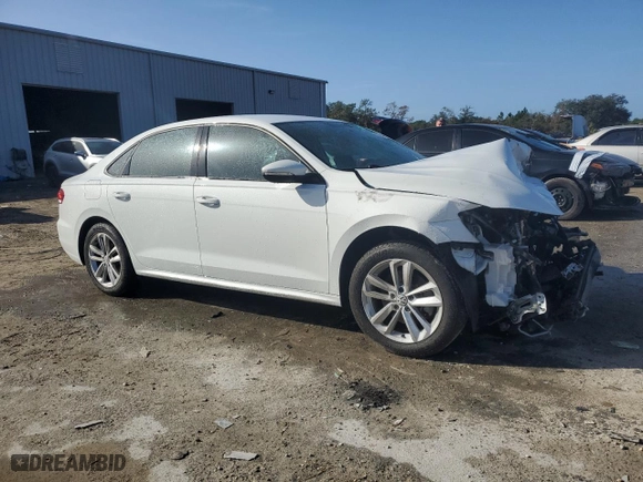2021 Volkswagen Passat 2.0T S with VIN 1VWAA7A35MC001391, listed as a Copart auction lot 84613954 with 93,368 mi miles and Non Repairable. Bid and sale history available at carsss.com. Image 4.