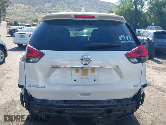 2019 Nissan Rogue SV with VIN JN8AT2MT4KW255007, listed as a IAAI auction lot 42066613 with 106,699 mi miles and . Bid and sale history available at DreamBid. Image 17.