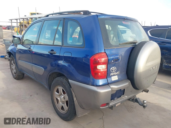 2005 Toyota RAV4 with VIN JTEHD20V250039478, listed as a IAAI auction lot 41357896 with 186,008 mi miles. Bid and sale history available at carsss.com. Image 3.