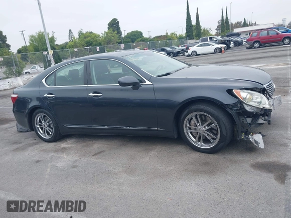 2007 Lexus LS 460 with VIN JTHBL46FX75019041, listed as a IAAI auction lot 42471322 with Not provided miles and . Bid and sale history available at DreamBid. Image 12.