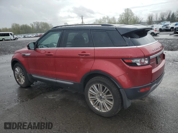 2013 Land Rover Range Rover Evoque Prestige Premium with VIN SALVV2BG1DH767496, listed as a Copart auction lot 52188645 with 101,648 mi miles and Salvage title. Bid and sale history available at DreamBid. Image 2.