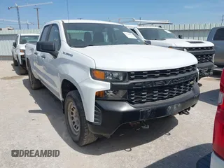 2021 Chevrolet Silverado 1500 Work Truck with VIN 1GCRYAEF9MZ211203, listed as a IAAI auction lot 42223212 with 81,454 mi miles and . Bid and sale history available at DreamBid. Image 1.