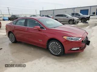 2017 Ford Fusion Energi SE with VIN 3FA6P0PUXHR413821, listed as a Copart auction lot 47833645 with 102,781 mi miles and Salvage Title. Bid and sale history available at carsss.com. Image 4.