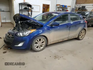 2013 Hyundai Elantra GT with VIN KMHD35LE7DU040910, listed as a Copart auction lot 80772684 with 215,931 mi miles and Salvage Title. Bid and sale history available at carsss.com. Image 1.