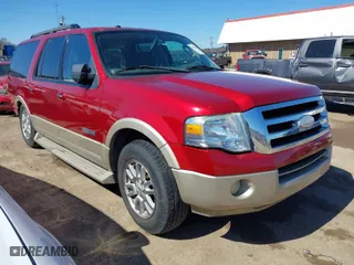 2007 Ford Expedition EL Eddie Bauer with VIN 1FMFK17577LA02604, listed as a IAAI auction lot 41735900 with 183,690 mi miles. Bid and sale history available at carsss.com. Image 1.