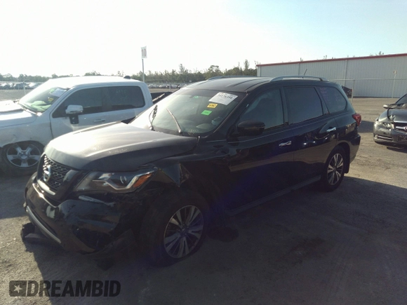 2017 Nissan Pathfinder S with VIN 5N1DR2MN6HC644925, listed as a IAAI auction lot 34176350 with Not provided miles and . Bid and sale history available at DreamBid. Image 2.