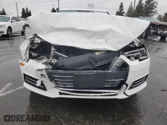 2017 Audi A4 Premium with VIN WAUGNAF43HN017564, listed as a Copart auction lot 45429745 with 64,949 mi miles and Salvage Title. Bid and sale history available at carsss.com. Image 5.