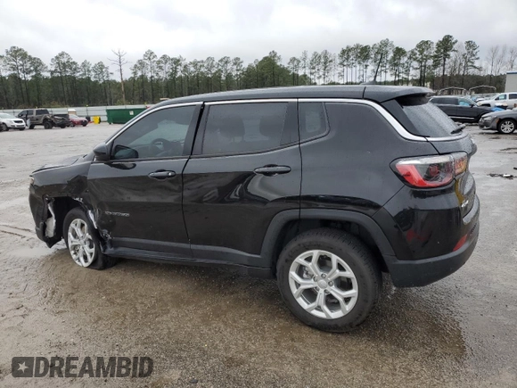 2024 Jeep Compass Sport with VIN 3C4NJDANXRT102040, listed as a Copart auction lot 48545325 with 10,668 mi miles and Salvage Title. Bid and sale history available at carsss.com. Image 2.