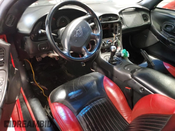 1999 Chevrolet Corvette with VIN 1G1YY12G9X5123877, listed as a Copart auction lot 83972444 with 0 mi miles and Salvage Title. Bid and sale history available at carsss.com. Image 8.