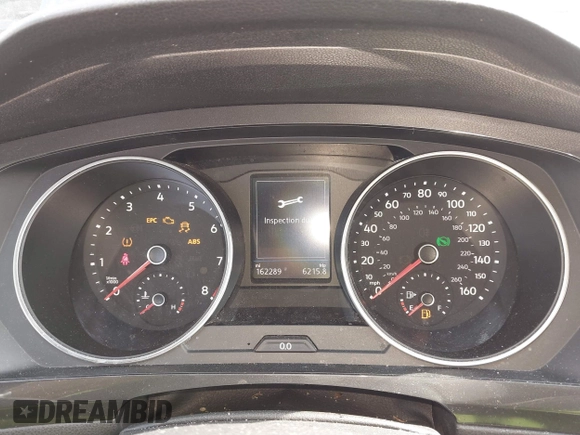 2018 Volkswagen Tiguan S with VIN 3VV1B7AX6JM108786, listed as a IAAI auction lot 41708099 with 162,289 mi miles and . Bid and sale history available at DreamBid. Image 7.