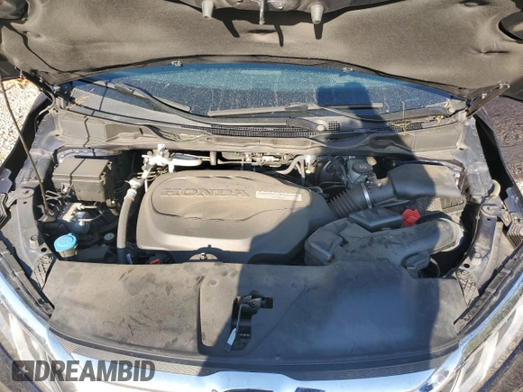 2020 Honda Odyssey EX-L with VIN 5FNRL6H73LB054188, listed as a Copart auction lot 48288055 with 58,047 mi miles and Salvage Title. Bid and sale history available at carsss.com. Image 12.