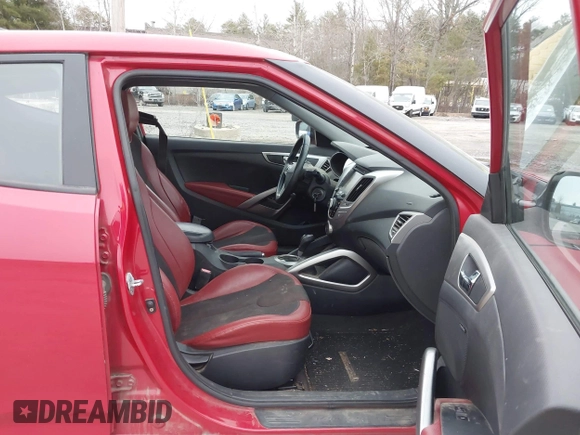 2012 Hyundai Veloster w/Black Int with VIN KMHTC6AD7CU072850, listed as a IAAI auction lot 41868715 with 141,792 mi miles and . Bid and sale history available at DreamBid. Image 5.