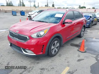 2018 Kia Niro EX with VIN KNDCC3LC7J5143379, listed as a IAAI auction lot 41793266 with 117,760 mi miles. Bid and sale history available at carsss.com. Image 17.