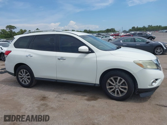 2016 Nissan Pathfinder S with VIN 5N1AR2MN1GC631131, listed as a IAAI auction lot 42377587 with 158,663 mi miles and . Bid and sale history available at DreamBid. Image 13.
