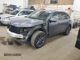 2019 Acura MDX w/Technology/A-Spec Pkg with VIN 5J8YD4H09KL006353, listed as a Copart auction lot 48789335 with 52,261 mi miles and Salvage Title. Bid and sale history available at carsss.com. Image 1.