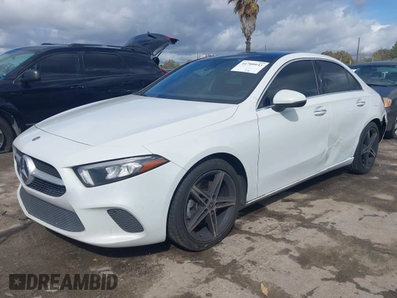 2022 Mercedes-Benz A 220 with VIN W1K3G4EB0NJ338614, listed as a IAAI auction lot 41709933 with 207,910 mi miles and . Bid and sale history available at DreamBid. Image 2.