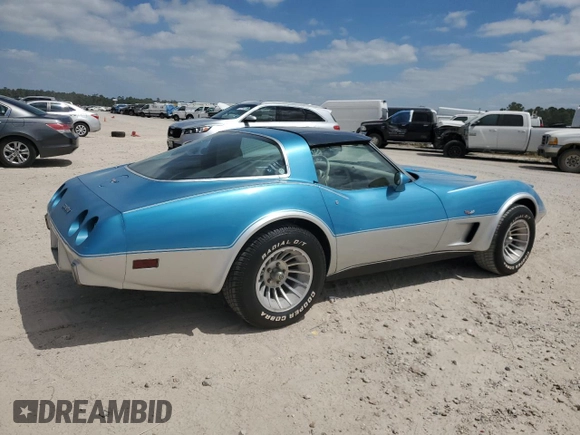 1979 Chevrolet Corvette с VIN 1Z8749S428417, выставлен на аукционе Copart как лот 53055515 с пробегом 72 984 миль миль и Чистый • Clean title. История ставок и продаж доступна на DreamBid. Изображение 3.