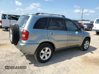 2005 Toyota RAV4 with VIN JTEGD20V350070475, listed as a Copart auction lot 53390005 with 96,666 mi miles and Salvage Title. Bid and sale history available at carsss.com. Image 3.
